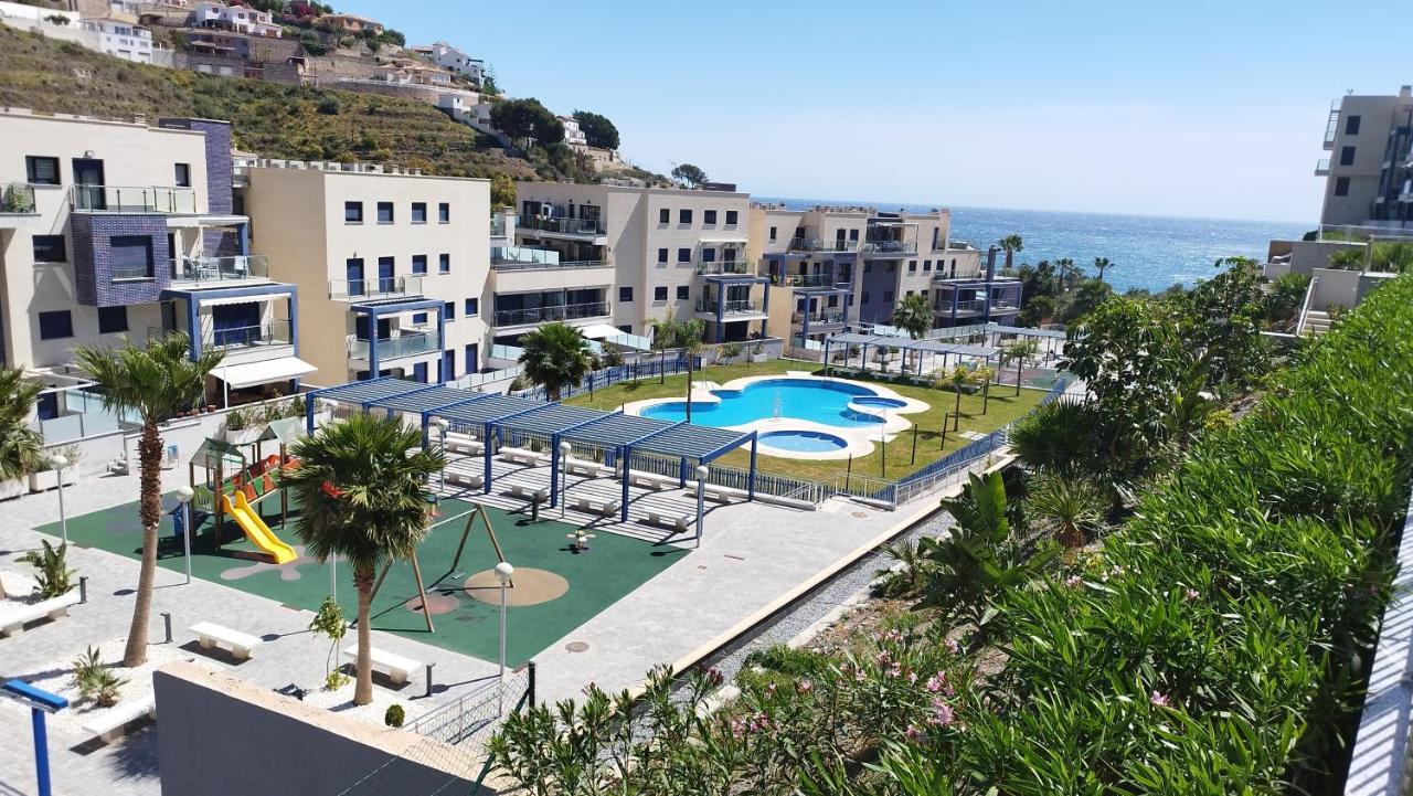 Urbanización playa Cabria Almuñécar Esterno foto
